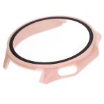 Carcasa cu protectie ecran din sticla securizata BizonMobile compatibila cu OnePlus Watch 3 / Oppo Watch X2, Roz 7 - lerato.ro