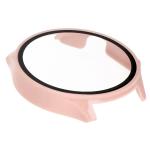 Carcasa cu protectie ecran din sticla securizata BizonMobile compatibila cu OnePlus Watch 3 / Oppo Watch X2, Roz 8 - lerato.ro