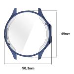 Carcasa cu protectie ecran BizonMobile Felipe compatibila cu OnePlus Watch 3 / Oppo Watch X2, Dark Blue 3 - lerato.ro