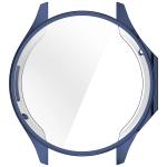 Carcasa cu protectie ecran BizonMobile Felipe compatibila cu OnePlus Watch 3 / Oppo Watch X2, Dark Blue 7 - lerato.ro