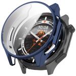 Carcasa cu protectie ecran BizonMobile Felipe compatibila cu OnePlus Watch 3 / Oppo Watch X2, Dark Blue 2 - lerato.ro