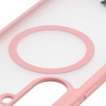 Kit protectie 2 in 1 BizonMobile, Carcasa Bizon MatteO si Folie sticla securizata Bizon Glass Edge, compatibil cu Samsung Galaxy A37 5G / A36 5G, Roz 5 - lerato.ro