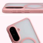 Kit protectie 2 in 1 BizonMobile, Carcasa Bizon MatteO si Folie sticla securizata Bizon Glass Edge, compatibil cu Samsung Galaxy A37 5G / A36 5G, Roz 6 - lerato.ro