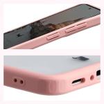 Kit protectie 2 in 1 BizonMobile, Carcasa Bizon MatteO si Folie sticla securizata Bizon Glass Edge, compatibil cu Samsung Galaxy A37 5G / A36 5G, Roz 7 - lerato.ro