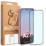 Kit protectie 2 in 1 BizonMobile, Carcasa Bizon Angelo si Folie sticla securizata Bizon Glass Edge, compatibil cu Samsung Galaxy A27 5G, Roz 9 - lerato.ro