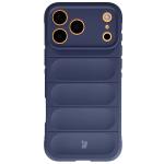 Kit protectie 2 in 1 BizonMobile, Carcasa Bizon Tur si Folie sticla securizata Bizon Glass Edge, compatibil cu iPhone 17 Pro Max, Dark Blue 3 - lerato.ro