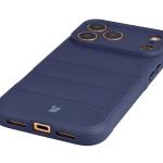 Kit protectie 2 in 1 BizonMobile, Carcasa Bizon Tur si Folie sticla securizata Bizon Glass Edge, compatibil cu iPhone 17 Pro Max, Dark Blue 5 - lerato.ro