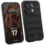 Kit protectie 2 in 1 BizonMobile, Carcasa Bizon Tur si Folie sticla securizata Bizon Glass Edge, compatibil cu Xiaomi 17, Negru 4 - lerato.ro