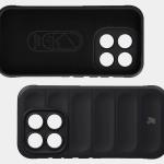 Kit protectie 2 in 1 BizonMobile, Carcasa Bizon Tur si Folie sticla securizata Bizon Glass Edge, compatibil cu Xiaomi 17, Negru 8 - lerato.ro