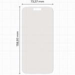 Set 2 folii protectie Bizon Eplikator Film Matte compatibile cu iPhone 18 Pro Max / 17 Pro Max, Transparent 3 - lerato.ro