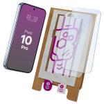 Set 2 folii protectie Bizon Eplikator Hybrid Mule compatibile cu Google Pixel 10 Pro, Transparent 2 - lerato.ro
