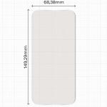 Set 2 folii protectie Bizon Eplikator Film Matte compatibile cu Google Pixel 10 Pro, Transparent 3 - lerato.ro