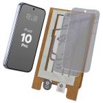 Set 2 folii protectie Bizon Eplikator Hybrid Shadow Privacy compatibile cu Google Pixel 10 Pro, Negru 2 - lerato.ro