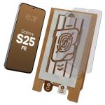 Set 2 folii protectie Bizon Eplikator Film Matte compatibile cu Samsung Galaxy S25 FE, Transparent 2 - lerato.ro