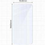 Set 2 folii protectie Bizon Eplikator Hybrid Mule compatibile cu Samsung Galaxy A37 5G, Transparent 3 - lerato.ro