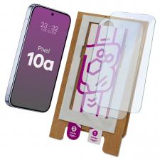Folii protectie telefoane Google, Set 2 folii protectie Bizon Eplikator Hybrid Mule compatibile cu Google Pixel 10a, Transparent, lerato.ro