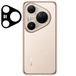 Set 2 folii sticla securizata camera foto Bizon Glass Lens compatibile cu Huawei Pura 80 Ultra, Negru 2 - lerato.ro