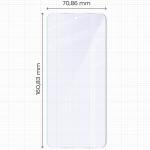Set 2 folii protectie Bizon Eplikator Hybrid Mule compatibile cu Motorola Moto G56 5G, Transparent 3 - lerato.ro