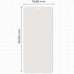 Set 2 folii protectie Bizon Eplikator Film Matte compatibile cu Motorola Moto G56 5G, Transparent 3 - lerato.ro