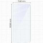Folie protectie display Bizon Hybrid Mule compatibila cu Vivo V70 Lite 5G, Transparent 3 - lerato.ro