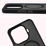 Kit protectie 2 in 1 BizonMobile, Carcasa Bizon MatteO si Folie sticla securizata Bizon Glass Edge, compatibil cu Xiaomi 17T Pro, Negru 6 - lerato.ro