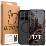 Carcasa Bizon MatteO cu MagSafe compatibila cu Xiaomi 17T Pro, Negru 8 - lerato.ro