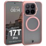 Kit protectie 2 in 1 BizonMobile, Carcasa Bizon MatteO si Folie sticla securizata Bizon Glass Edge, compatibil cu Xiaomi 17T Pro, Roz 4 - lerato.ro