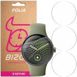 Set 3 folii de protectie Bizon HydroFlex compatibile cu Google Pixel Watch 5 41 mm, Transparent 2 - lerato.ro