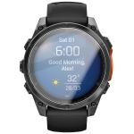 Folie sticla securizata Bizon Glass Watch Clear compatibila cu Garmin Fenix 8 AMOLED 47mm, Transparent 3 - lerato.ro