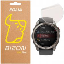 Accesorii Garmin, Folie protectie Bizon Glass Watch Film Sun compatibila cu Garmin Fenix 8 Pro AMOLED 47mm, Transparent, lerato.ro
