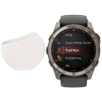 Folie protectie Bizon Glass Watch Film Sun compatibila cu Garmin Fenix 8 Pro AMOLED 47mm, Transparent 5 - lerato.ro