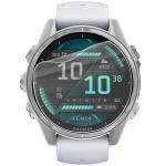 Set 3 folii protectie Bizon Watch HydroFlex compatibile cu Garmin Fenix 8 AMOLED 43mm, Transparent 3 - lerato.ro
