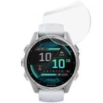 Set 3 folii protectie Bizon Watch HydroFlex compatibile cu Garmin Fenix 8 AMOLED 43mm, Transparent 6 - lerato.ro