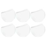 Set 6 folii protectie Bizon Watch HydroFlex compatibile cu Garmin Fenix 8 AMOLED 43mm, Transparent 4 - lerato.ro