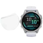 Set 6 folii protectie Bizon Watch HydroFlex compatibile cu Garmin Fenix 8 AMOLED 43mm, Transparent 5 - lerato.ro