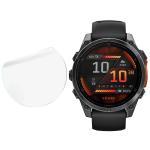 Set 3 folii protectie Bizon Watch HydroFlex compatibile cu Garmin Fenix 8 AMOLED 47mm, Transparent 5 - lerato.ro
