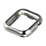 Carcasa cu protectie ecran BizonMobile Felipe compatibila cu Apple Watch 12 (46 mm), Silver 5 - lerato.ro