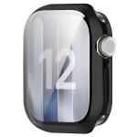 Carcasa cu protectie ecran BizonMobile Felipe compatibila cu Apple Watch 12 (42 mm), Negru 9 - lerato.ro
