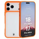 Kit protectie 2 in 1 BizonMobile, Carcasa Bizon Angelo si Folie sticla securizata Bizon Glass Edge, compatibil cu iPhone 18 Pro Max / 17 Pro Max, Portocaliu 4 - lerato.ro