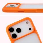 Kit protectie 2 in 1 BizonMobile, Carcasa Bizon Angelo si Folie sticla securizata Bizon Glass Edge, compatibil cu iPhone 18 Pro Max / 17 Pro Max, Portocaliu 5 - lerato.ro