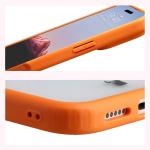 Kit protectie 2 in 1 BizonMobile, Carcasa Bizon Angelo si Folie sticla securizata Bizon Glass Edge, compatibil cu iPhone 18 Pro Max / 17 Pro Max, Portocaliu 6 - lerato.ro