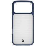 Kit protectie 2 in 1 BizonMobile, Carcasa Bizon Angelo si Folie sticla securizata Bizon Glass Edge, compatibil cu iPhone 18 Pro Max / 17 Pro Max, Dark Blue 3 - lerato.ro