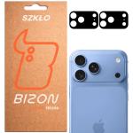 Set de 2 protectii camera foto Bizon Glass Lens compatibile cu iPhone 18 Pro, Negru 3 - lerato.ro