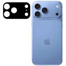 Set de 2 protectii camera foto Bizon Glass Lens compatibile cu iPhone 18 Pro, Negru
