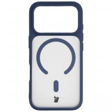 Husa Bizon MatteO cu MagSafe compatibila cu iPhone 18 Pro / 17 Pro, Albastru