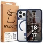 Husa Bizon MatteO cu MagSafe compatibila cu iPhone 18 Pro / 17 Pro, Albastru 8 - lerato.ro