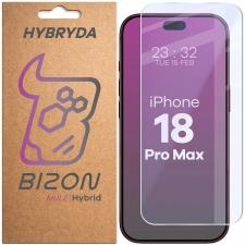 Folii iPhone 18 Pro Max, Folie sticla hibird Bizon Hybrid Mule compatibila cu  iPhone 18 Pro Max, Transparent, lerato.ro