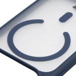 Kit protectie 2 in 1 BizonMobile, Carcasa Bizon MatteO si Folie sticla securizata Bizon Glass Edge, compatibil cu iPhone 18 Pro / 17 Pro, Albastru 5 - lerato.ro