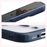 Kit protectie 2 in 1 BizonMobile, Carcasa Bizon MatteO si Folie sticla securizata Bizon Glass Edge, compatibil cu iPhone 18 Pro / 17 Pro, Albastru 7 - lerato.ro
