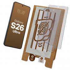 Set 2 folii protectie Bizon Eplikator Film Matte compatibile cu Samsung Galaxy S26 Ultra, Transparent